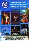 VARIETY ARTISTS CLUB ENTERTAINMENT SHOWCASE FOR 2026